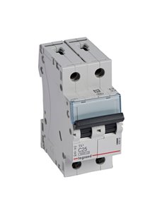Magnetotérmico Legrand TX³ 403608, C25, 2P, 6 kA, 230/400 V