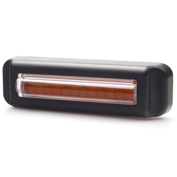 Mini Bar LED Frontal Piscante W295 Série 2446 12/24V Universal 1D R10 | Cabo de 24 cm