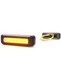 Mini barra LED intermitente delantera W295 serie 2446 12/24V universal 1D R10 | cable 24 cm