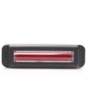Mini barra LED trasera de posición y freno W295 serie 2446 12/24V universal R1 S1D R10 | cable 24 cm