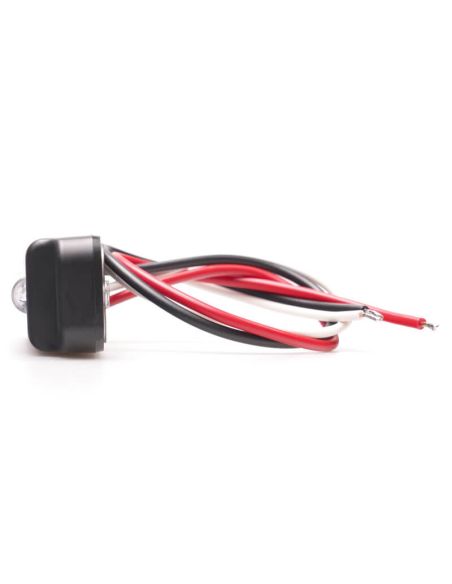 Lateral Mini barra LED trasera de posición y freno W295 serie 2446 12/24V universal R1 S1D R10 | cable 24 cm