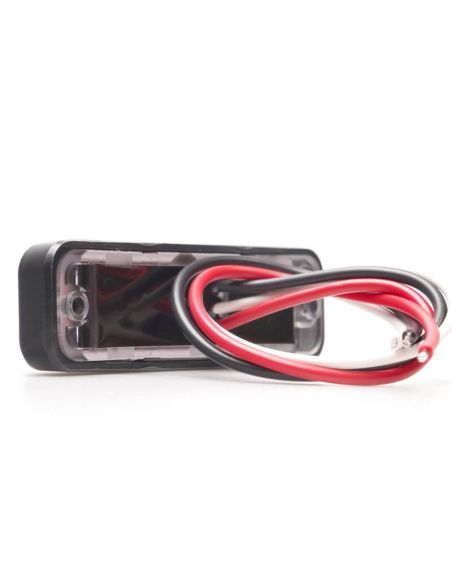 Trasera Mini barra LED trasera de posición y freno W295 serie 2446 12/24V universal R1 S1D R10 | cable 24 cm