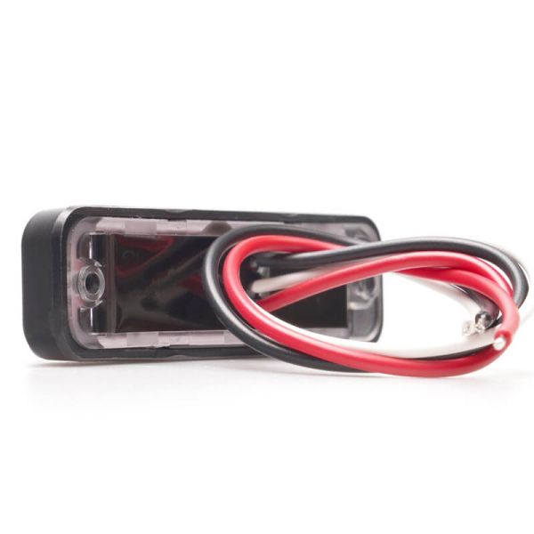 Mini barre de feux stop arrière à LED W295 série 2446 12/24 V universelle R1 S1D R10 | Câble de 24 cm