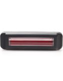 Mini barra LED antiniebla trasera W295 serie 2445 12/24V universal F1 R10 | cable 24 cm