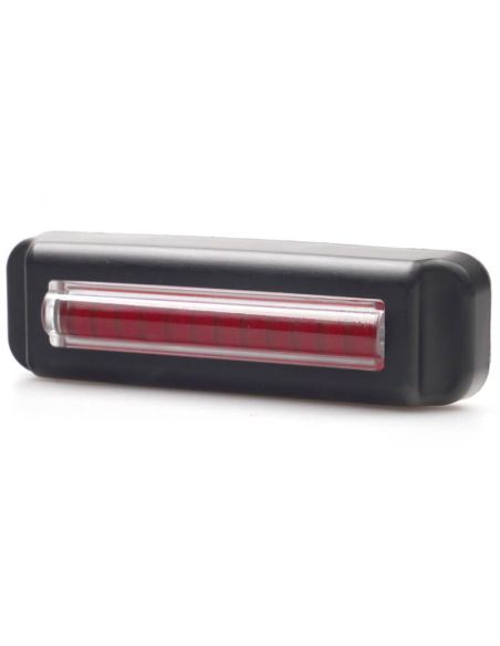 Mini barra LED antiniebla trasera W295 serie 2445 12/24V universal F1 R10 | cable 24 cm