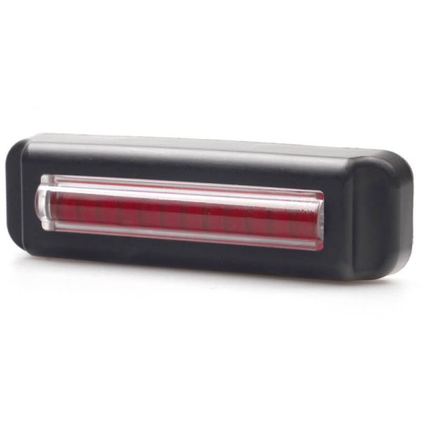 Mini barre de feux antibrouillard arrière à LED W295 série 2445 12/24 V universelle F1 R10 | Câble de 24 cm