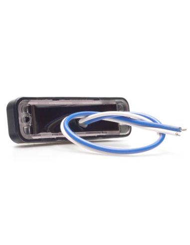 Mini barra LED antiniebla trasera W295 serie 2445 12/24V universal F1 R10 | cable 24 cm