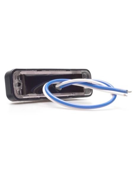 Mini barra LED antiniebla trasera W295 serie 2445 12/24V universal F1 R10 | cable 24 cm