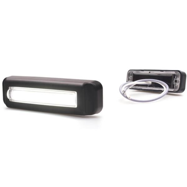 Mini barra LED de marcha atrás W295 serie 2444 12/24V universal AR R10 | cable 24 cm