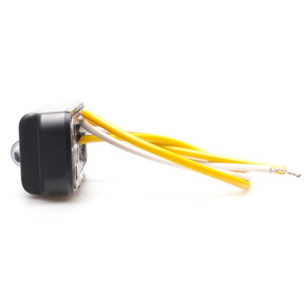 Mini luz de presença lateral LED, luz de seta traseira, 12 V 24 V, universal, 2ª fileira R10 | 8,7 cm x 2,73 cm | L295