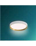 Plafonnier LED rond 24W blanc Ø38,4cm, HANNO SCENESWITCH 2700K-2700Lm/4000K-2800Lm