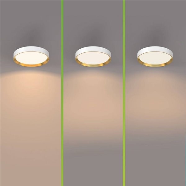 Plafón LED redondo 24W blanco Ø38,4cm, HANNO SCENESWITCH  2700K-2700Lm/4000K-2800Lm