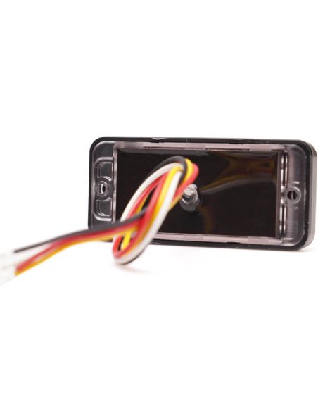 Trasera Doble barra LED trasera de posición, freno e intermitente W296 serie 2447 12/24V universal R1 S1D 2aD R10 | cable 24 cm