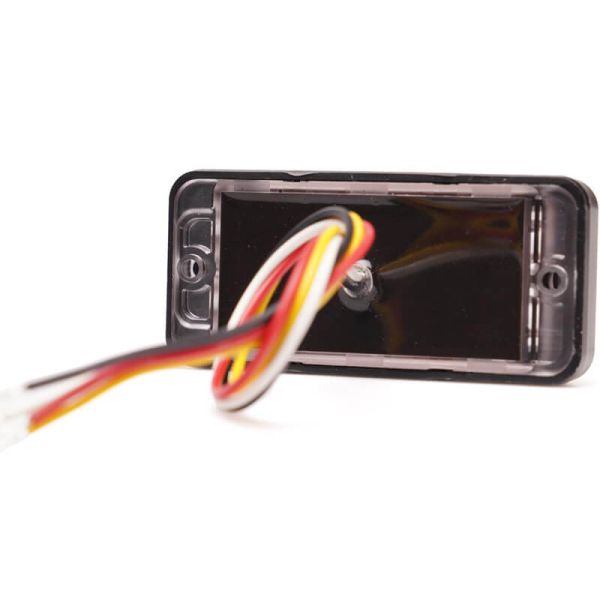 Trasera Doble barra LED trasera de posición, freno e intermitente W296 serie 2447 12/24V universal R1 S1D 2aD R10 | cable 24 cm