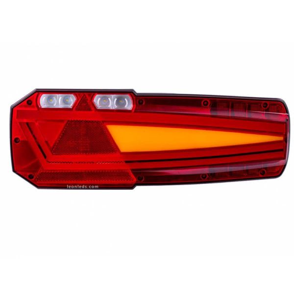 Lanterna traseira triangular LED Mavic de 7 funções com luz refletiva e luz de marcação lateral IA SM1 F1 AR 2a S1 R1