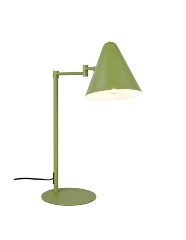 Lámpara de mesa metálica COSIMA bombilla excl. 1x E14 max. 10W IP20 Verde