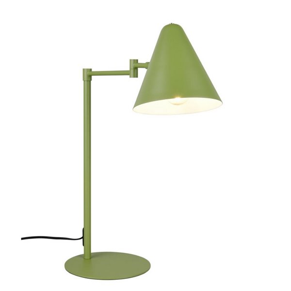 Lámpara de mesa metálica COSIMA bombilla excl. 1x E14 max. 10W IP20 Verde