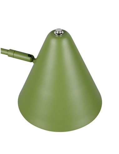 Lámpara de mesa metálica COSIMA bombilla excl. 1x E14 max. 10W IP20 Verde