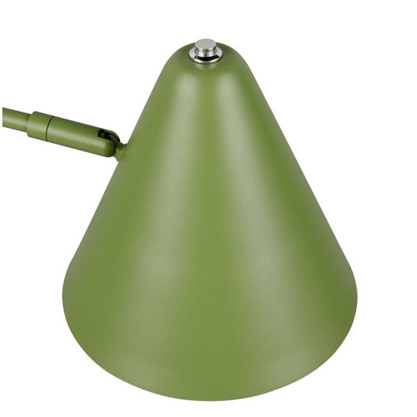 Lampe de table en métal COSIMA, ampoule non incluse. 1x E14 max. 10W, IP20 Vert