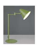 Lampe de table en métal COSIMA, ampoule non incluse. 1x E14 max. 10W, IP20 Vert