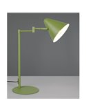 Lámpara de mesa metálica COSIMA bombilla excl. 1x E14 max. 10W IP20 Verde