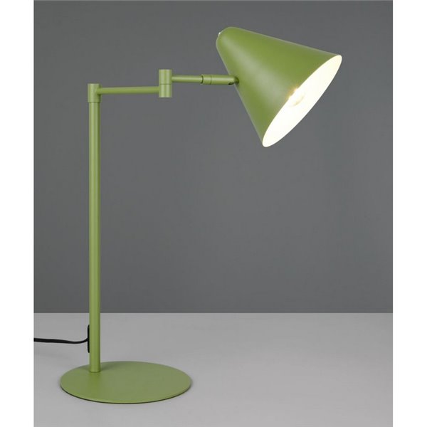 Lámpara de mesa metálica COSIMA bombilla excl. 1x E14 max. 10W IP20 Verde