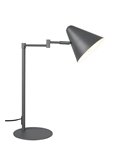 Lámpara de sobremesa COSIMA, pantalla orientable, bombilla excl. 1x E14 max. 10W IP20 Antracita