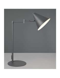 Lámpara de sobremesa COSIMA, pantalla orientable, bombilla excl. 1x E14 max. 10W IP20 Antracita 2