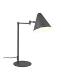 Lámpara de sobremesa COSIMA, pantalla orientable, bombilla excl. 1x E14 max. 10W IP20 Antracita