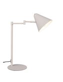 Lámpara de sobremesa COSIMA, pantalla orientable, bombilla excl. 1x E14 max. 10W IP20 Gris