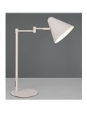 Lámpara de sobremesa COSIMA, pantalla orientable, bombilla excl. 1x E14 max. 10W IP20 Gris
