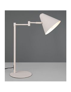 Lámpara de sobremesa COSIMA, pantalla orientable, bombilla excl. 1x E14 max. 10W IP20 Gris 2