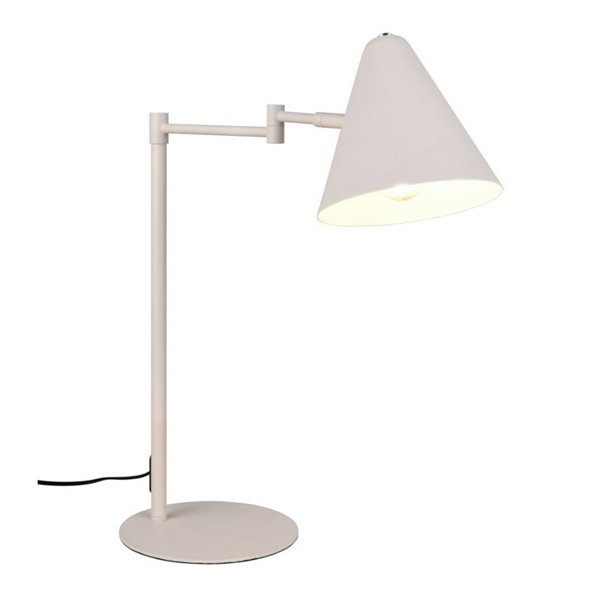 Lámpara de sobremesa COSIMA, pantalla orientable, bombilla excl. 1x E14 max. 10W IP20 Gris