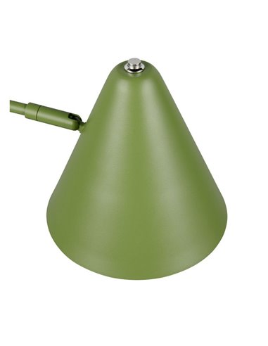 Aplique COSIMA para pared, con interruptor en cable, bombilla excl. 1x E14 max. 10W IP20 Verde
