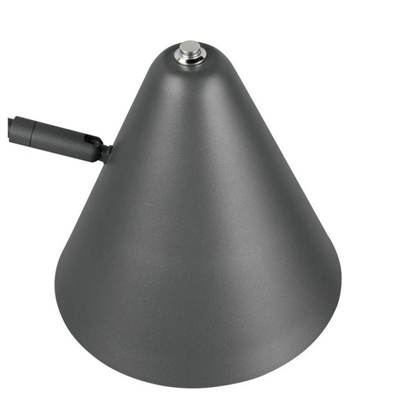 Aplique con interruptor COSIMA bombilla excl. 1x E14 max. 10W IP20 Antracita