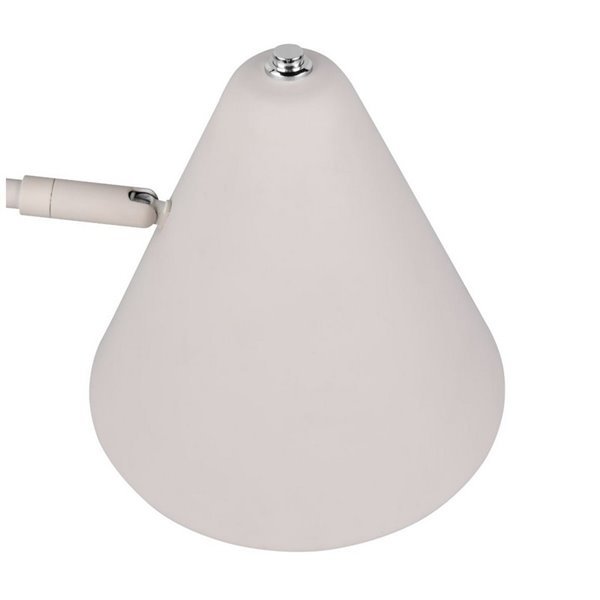 Aplique orientable COSIMA para pared bombilla excl. 1x E14 max. 10W IP20 Gris
