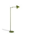 Lámpara de pie con pantalla orientable COSIMA, 126,5cm altura, bombilla excl. 1x E14 max. 10W IP20 Verde
