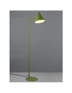 Lampadaire COSIMA avec abat-jour réglable, hauteur 126,5 cm, ampoule non incluse 1x E14 max. 10W, IP20 Vert 2
