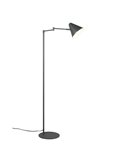 Luminária de pé COSIMA 126,5 cm de altura, tela orientável, lâmpada excl. 1x E14 máx. 10 W IP20 Antracite