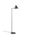 Lámpara de pie COSIMA 126,5cm altura, pantalla orientable, bombilla excl. 1x E14 max. 10W IP20 Antracita