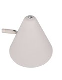 Lámpara de pie con pantalla orientable COSIMA, 126,5cm altura, bombilla excl. 1x E14 max. 10W IP20 Gris