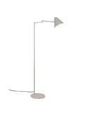 Lampadaire COSIMA avec abat-jour réglable, hauteur 126,5 cm, ampoule non incluse : 1 x E14 max. 10 W IP20 Gris