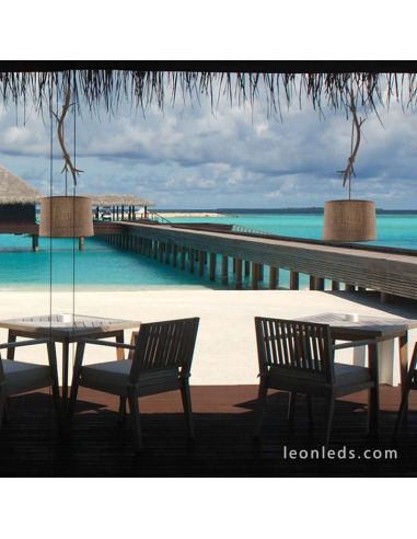 Lámpara Colgante de Techo Rústica Serie Sabina 6179 de Mantra | Leonleds Iluminación