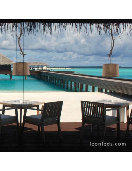 Plafonnier rustique série Sabina 6179 par Mantra | Éclairage Léonleds