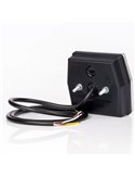 Piloto trasero LED universal FT-120 T con cable 1m, 4 funciones, 12–36V IP68