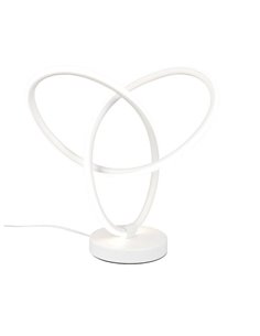 Lámpara de sobremesa LED LANDO 8W 850lm, blanco natural 4000K IP20 Blanco