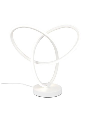 Lampe de table LED LANDO 8W 850lm, blanc naturel 4000K IP20 Blanc