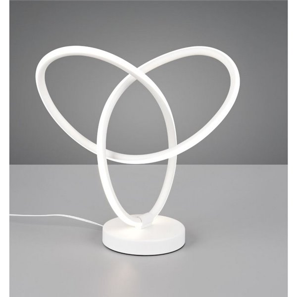 Lampe de table LED LANDO 8W 850lm, blanc naturel 4000K IP20 Blanc