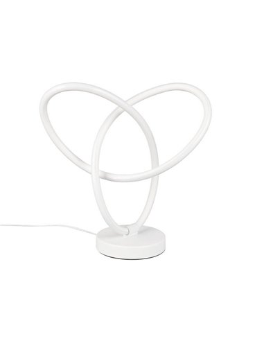 Luminária de mesa LED LANDO 8W 850lm, branco natural 4000K IP20 Branco