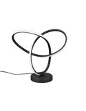 Lámpara LED de sobremesa con cable LANDO 8W 850lm, blanco natural 4000K IP20 Negro